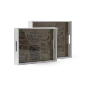 Antares Set x 2 Bandejas