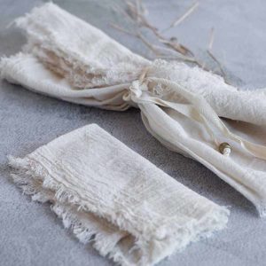 Servilleta Gasa Nat x 6u