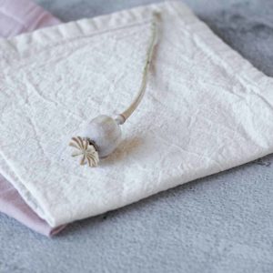 Servilleta Tusor Natural x 6u.