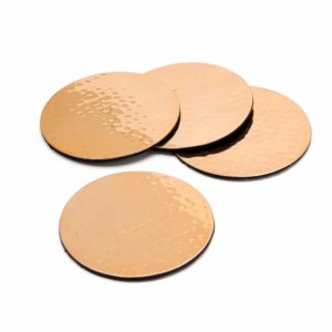 Posa vasos de cobre x 4