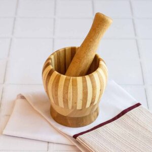 Mortero de Bamboo